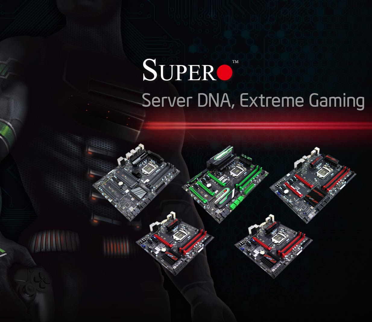 SuperO, Server DNA Extreme Gaming.